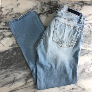 ROCK & REPUBLIC Jeans, Size 6, Distressed, Light Blue